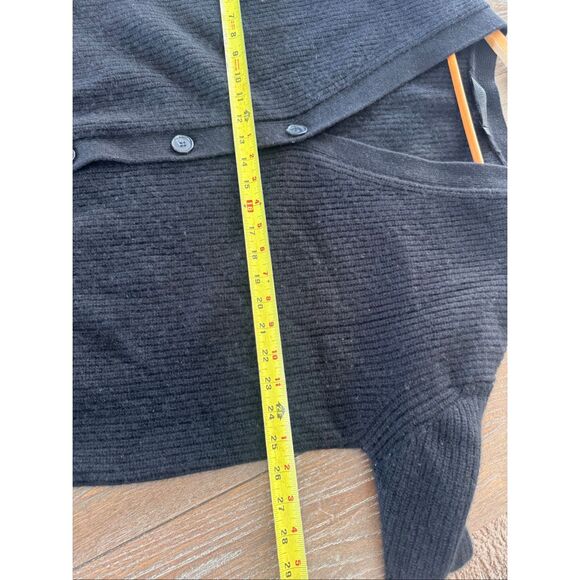 Jenni Kayne Cashmere Cocoon Cardigan in Black Size Small - Picture 7 of 7